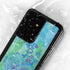Liquid Blue Tie Dye Peace Heart Galaxy S24 Ultra Waterproof Case