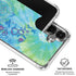 Liquid Blue Tie Dye Peace Heart Galaxy S26 Plus Clear Case