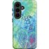 Liquid Blue Tie Dye Peace Heart Galaxy S26 Plus Impact Case