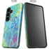 Liquid Blue Tie Dye Peace Heart Galaxy S26 Plus Impact Case