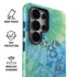 Liquid Blue Tie Dye Peace Heart Galaxy S26 Ultra Impact Case