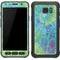 Liquid Blue Tie Dye Peace Heart Galaxy S7 Active Skin