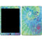 Liquid Blue Tie Dye Peace Heart iPad Skins