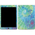 Liquid Blue Tie Dye Peace Heart iPad Skins