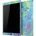 Liquid Blue Tie Dye Peace Heart iPad Skins