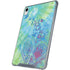 Liquid Blue Tie Dye Peace Heart iPad 11th Gen (2025) Clear Case