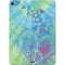 Liquid Blue Tie Dye Peace Heart Apple iPad Air Skin