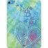 Liquid Blue Tie Dye Peace Heart Apple iPad Air Skin