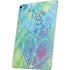 Liquid Blue Tie Dye Peace Heart Apple iPad Air Skin