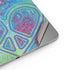 Liquid Blue Tie Dye Peace Heart Apple iPad Air Skin