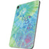 Liquid Blue Tie Dye Peace Heart Apple iPad Mini Skin