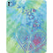 Liquid Blue Tie Dye Peace Heart iPad Pro 13in M4 (2024) Skin