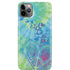 Liquid Blue Tie Dye Peace Heart iPhone Cases