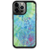 Liquid Blue Tie Dye Peace Heart iPhone Cases