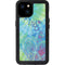 Liquid Blue Tie Dye Peace Heart iPhone 15 Plus Waterproof Case