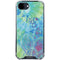 Liquid Blue Tie Dye Peace Heart iPhone 16e Clear Case