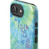 Liquid Blue Tie Dye Peace Heart iPhone 16e Impact Case