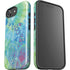 Liquid Blue Tie Dye Peace Heart iPhone 16e Impact Case