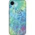 Liquid Blue Tie Dye Peace Heart iPhone 16e Skin