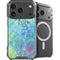 Liquid Blue Tie Dye Peace Heart iPhone 18 Pro Max MagSafe Case