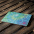 Liquid Blue Tie Dye Peace Heart Apple MacBook Air Skin