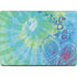 Liquid Blue Tie Dye Peace Heart Apple MacBook Pro 14-inch Skin