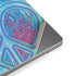 Liquid Blue Tie Dye Peace Heart Apple MacBook Pro 14-inch Skin