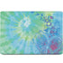 Liquid Blue Tie Dye Peace Heart MacBook Skins