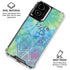 Liquid Blue Tie Dye Peace Heart Moto G Power 5G (2024) Clear Case