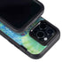 Liquid Blue Tie Dye Peace Heart Otterbox Defender iPhone Skin