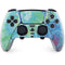 Liquid Blue Tie Dye Peace Heart PS5 DualSense Edge Pro Controller Skin