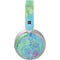 Liquid Blue Tie Dye Peace Heart Surface Headphones Skin