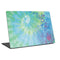 Liquid Blue Tie Dye Peace Heart Laptop Skins
