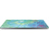 Liquid Blue Tie Dye Peace Heart Laptop Skins