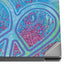 Liquid Blue Tie Dye Peace Heart Dell XPS Skin