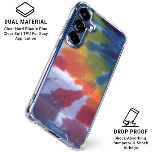 Tie Dye Tie Dye Galaxy S25 Clear Case
