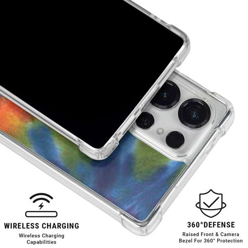 Tie Dye Tie Dye Galaxy S25 Ultra Clear Case