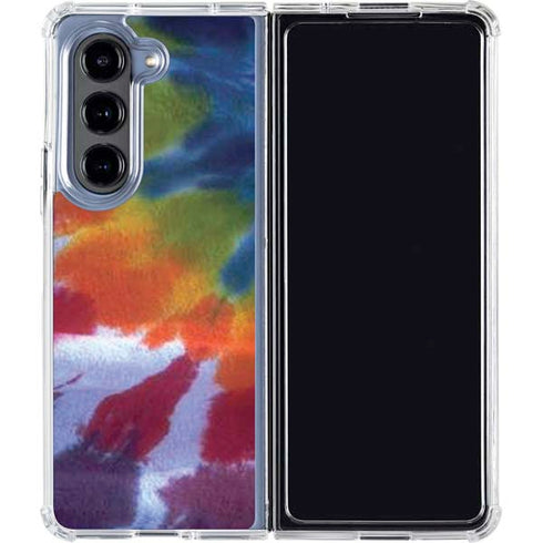 Tie Dye Tie Dye Galaxy Z Fold5 5G Clear Case