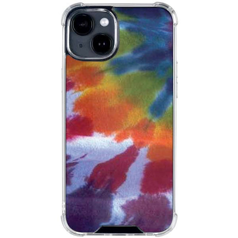 Tie Dye Tie Dye iPhone 15 Clear Case
