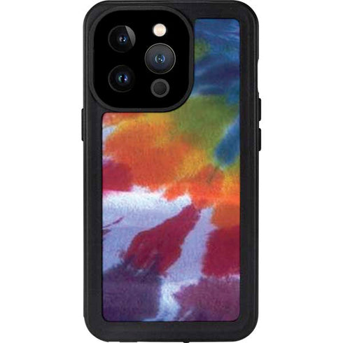 Tie Dye Tie Dye iPhone 15 Pro Waterproof Case