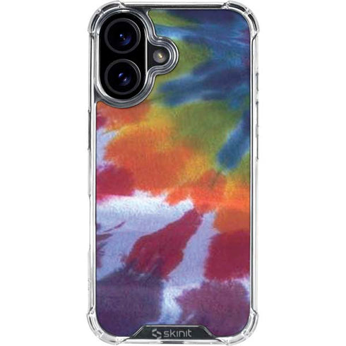 Tie Dye Tie Dye iPhone 16 Plus Clear Case