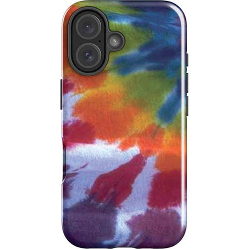 Tie Dye Tie Dye iPhone 16 Plus Impact Case