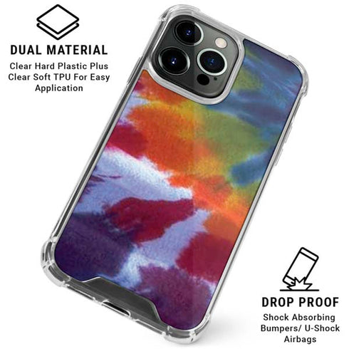 Tie Dye Tie Dye iPhone 16 Pro Clear Case