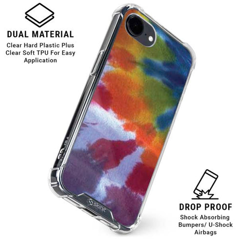 Tie Dye Tie Dye iPhone 16e Clear Case