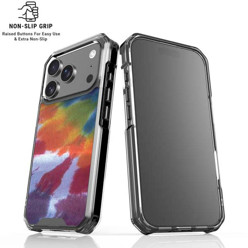 Tie Dye Tie Dye iPhone 18 Pro Clear Case