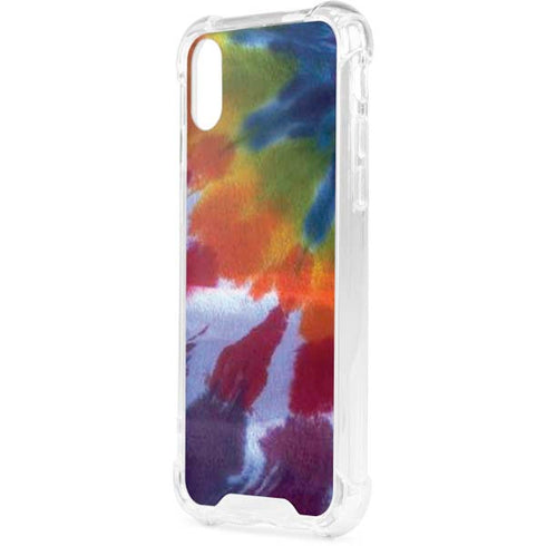 Tie Dye Tie Dye iPhone XS Clear Case