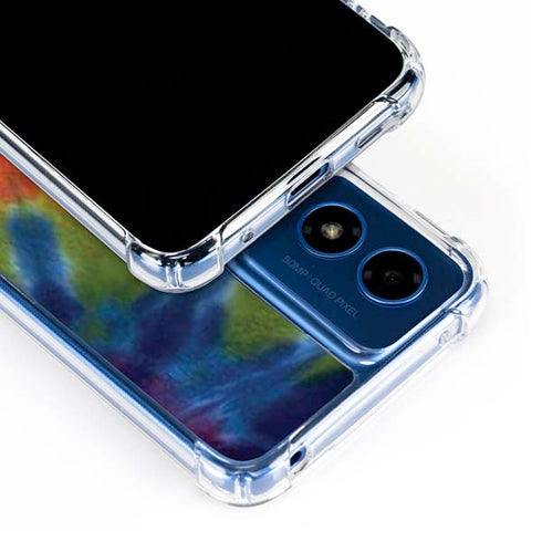 Tie Dye Tie Dye Moto G 5G (2024) Clear Case