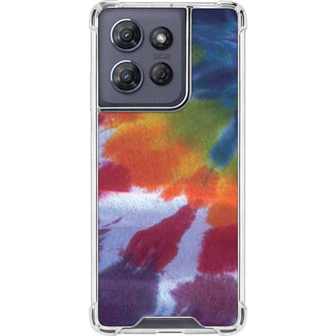 Tie Dye Tie Dye Moto G Power 5G (2025) Clear Case