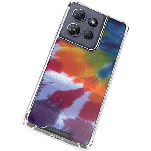 Tie Dye Tie Dye Moto G Power 5G (2025) Clear Case