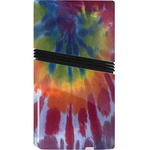 Tie Dye Tie Dye PS5 Pro Disk Bundle Skin